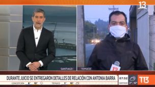 Canal 13 desvinculó a editora de prensa por frase que salió al aire sobre Antonia Barra