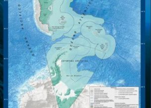 Argentina publica nuevo mapa con que se adueñaría de territorio chileno en la Antártica