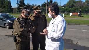 Carabinero será intervenido por fractura mandibular luego de ser agredido durante una marcha en Temuco