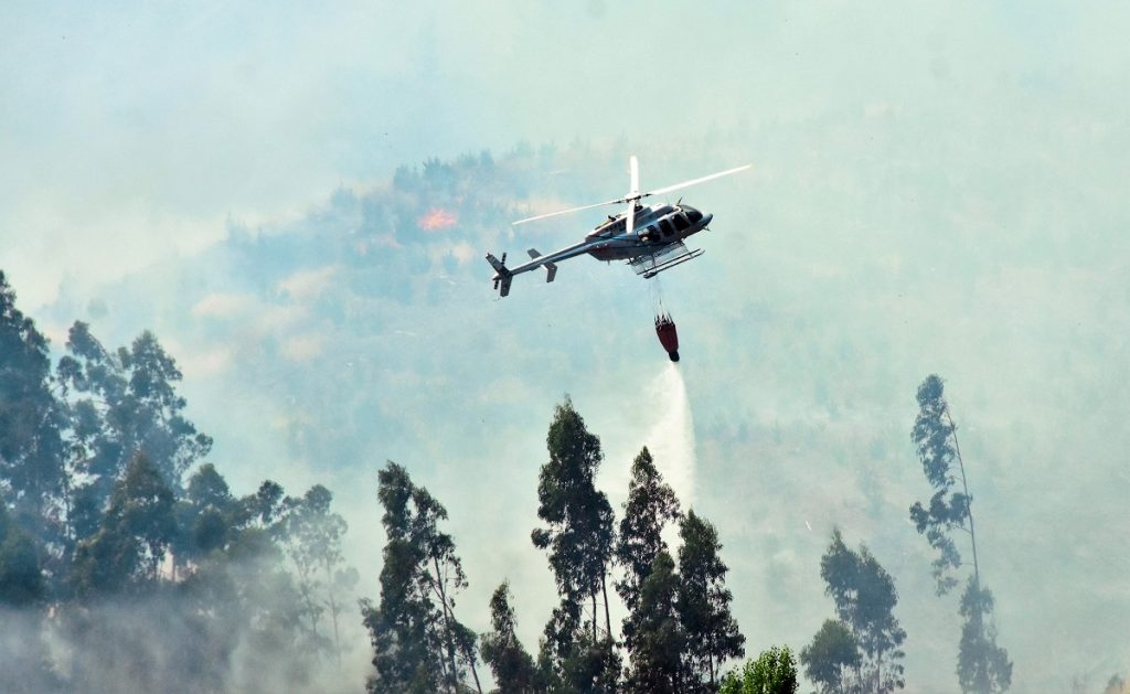 Conaf se prepara para compleja temporada de incendios forestales