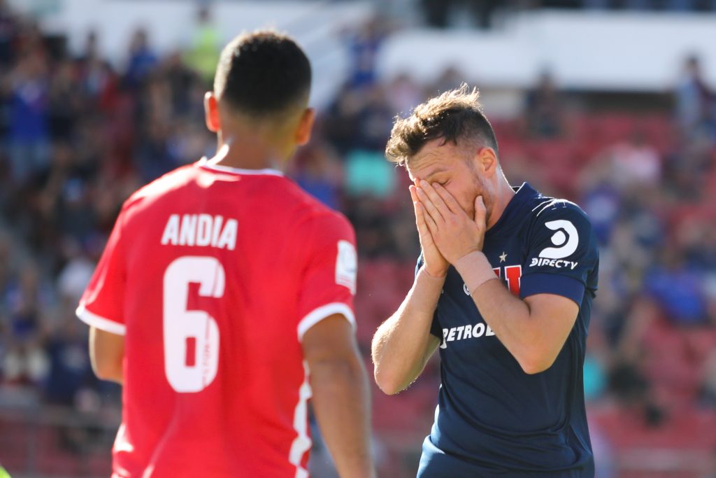 Ángelo Henríquez y su dispar etapa en la U: “No he hecho los goles que se necesitan, entiendo las críticas”