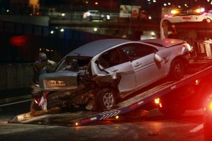 Lactante de tres meses está grave tras accidente vehicular en Estación Central