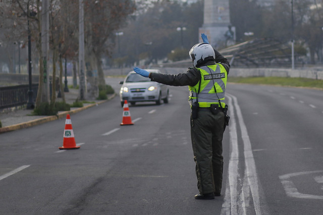 Carabineros detuvo a 157 “fiesteros” durante la semana pasada