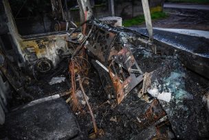 En prisión preventiva imputado por incendio de camión y daños en Collipulli