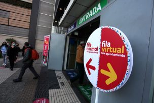 FOTOS | Mall Plaza Egaña reabre sus puertas con medidas sanitarias