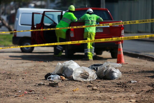 Encuentran bolsa con osamentas humanas en Peñalolén