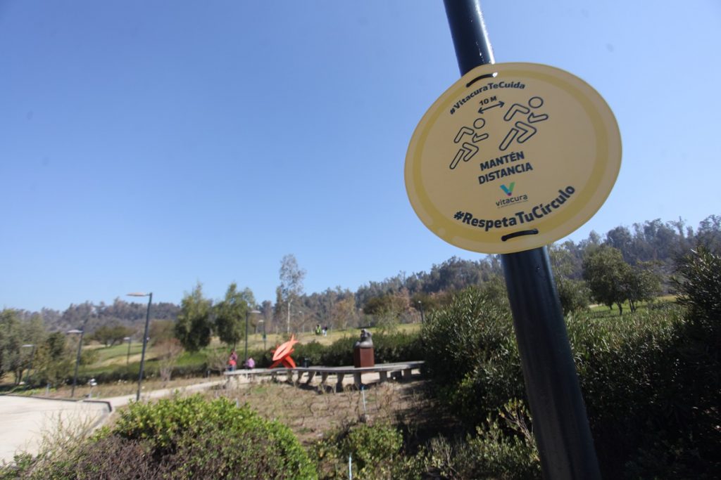 Supervisan cumplimiento de protocolo en plazas y parques de la capital