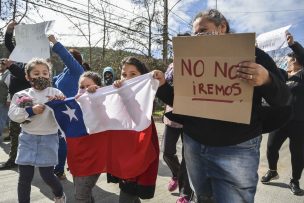 Pobladores de El Salto en Viña del Mar protestan ante inminente desalojo de sus viviendas