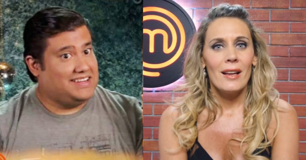 Nacho Pop desclasificó “foto prohibida” de Roció Marengo: la tomaron en grabación de “MasterChef”