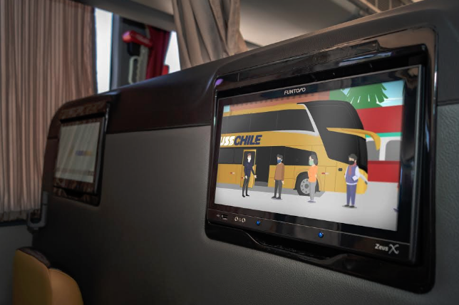 Compañía de buses lanza sistema de innovación sanitaria en su flota