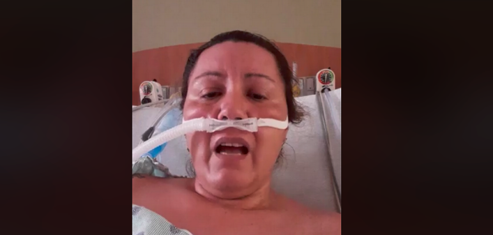 El conmovedor mensaje que grabó una madre antes de fallecer por Covid-19: “Saldré caminando de este hospital”