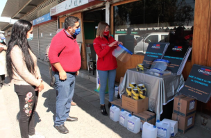 Patio Bellavista y otros barrios comerciales de Santiago preparan reapertura con sistema de terrazas y con totems sanitizadores