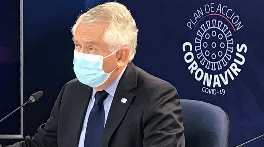 Ministro Paris: “12 regiones disminuyeron sus nuevos casos de Covid-19 en los últimos 7 días”