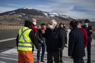 Presidente Piñera inspeccionó nueva ruta que une Puerto Natales con Parque Torres del Paine