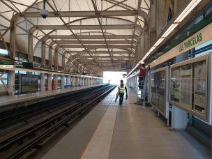 Reabre estación Las Parcelas de la Línea 5 de Metro, tras 10 meses cerrada