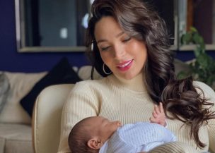 Lisandra Silva sorprendió a su pequeño hijo con especial celebración por su tercer mes de vida