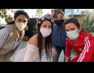 Destacadas actrices nacionales se lucieron bailando con mascarilla en el 