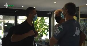 Así fue el esperado encuentro entre Claudio Bravo y Manuel Pellegrini en el Real Betis