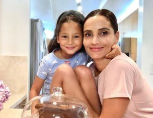 Con íntima foto Leonor Varela celebró la lactancia materna: Recibió una ola de halagos