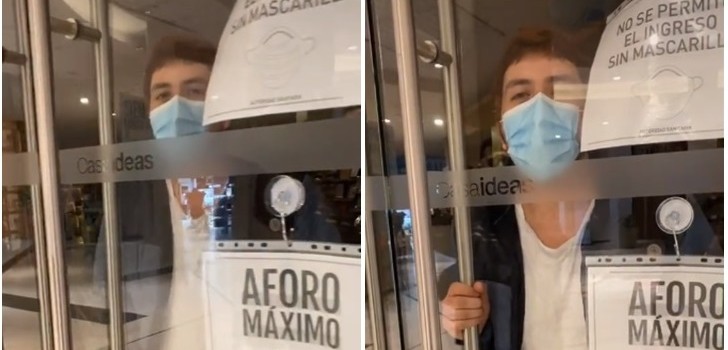 “Perdóname Felipe, soy una pésima jefa”: Joven trabajador fue olvidado y quedó encerrado en tienda de Talcahuano