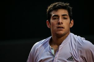 Cristian Garin tuvo debut y despedida en su regreso al tenis