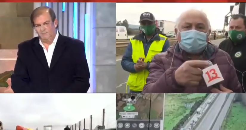 Francisco Vidal y dirigente camionero se enfrascan en discusión en “Bienvenidos”:  “Fue político y hoy está en matinales, también tiene la culpa”