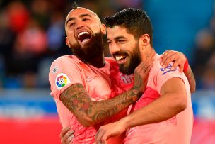 Arturo Vidal devolvió el gesto con Luis Suárez y le dedicó un sentido mensaje