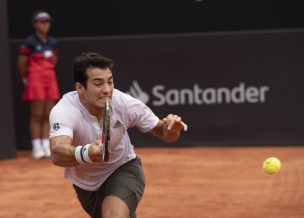 Cristian Garin barrió con Kei Nishikori y se instaló en la segunda ronda del ATP de Hamburgo