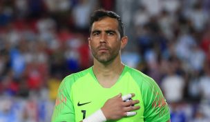 Claudio Bravo, la primera baja de la Roja para el debut clasificatorio ante Uruguay y Colombia