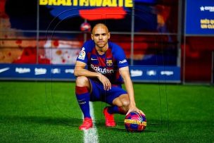 Martin Braithwaite sufre lesión en el recto anterior del cuádriceps izquierdo