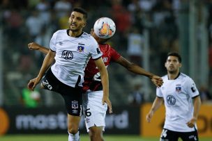 Nicolás Blandi quedó fuera del duelo entre Colo Colo y Peñarol