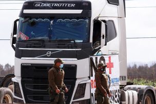 Carabineros ha cursado cerca de 1.500 infracciones a camioneros durante paralización