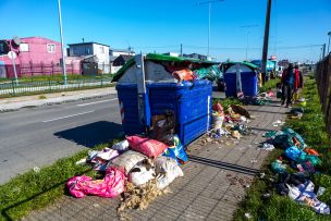 Se dificulta el retiro de basura en Puerto Montt debido al paro de camioneros