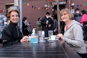 Habilitan zona peatonal para restaurantes en pista vehicular de Manuel Montt