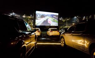 Puerto Varas inauguró el primer Autocinema del sur del país