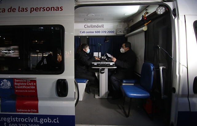 Implementan el “Civil Móvil” para recuperar cédulas de identidad de cara al Plebiscito