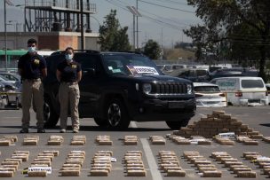 Incautan 29 kilos de cocaína en un operativo en Huara en la Región de Tarapacá