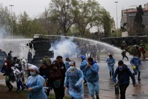 Carabineros: Manifestación de tens era pacífica 