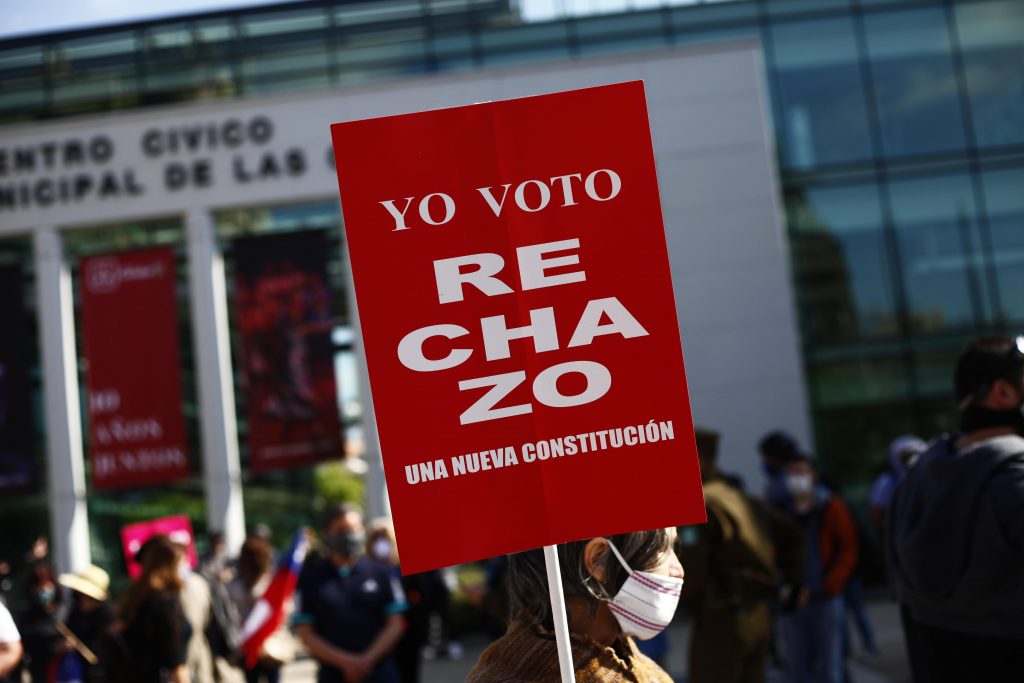 Plebiscito: Realizan marcha por el “Rechazo” este sábado en la comuna de Las Condes