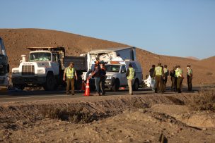 Tres trabajadores murieron en un choque de dos camiones en ruta de Copiapó