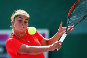 Tenis: Bárbara Gatica cayó en las semifinales del torneo W15 de Santarem