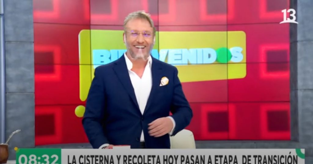 Martín Cárcamo regresó al matinal “Bienvenidos” de Canal 13: lo hará por un limitado tiempo