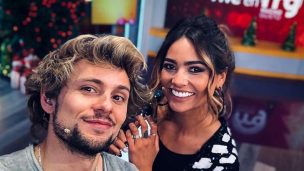 VIDEO | La reacción de Joaquín Méndez al ver fogoso beso con Camila Recabarren durante reality 