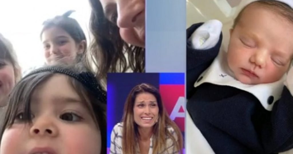 “No quería salir”: María Luisa Godoy presentó a su bebé en el matinal de TVN
