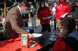 Autoridades fiscalizan apertura de cafés y restaurantes en Las Condes