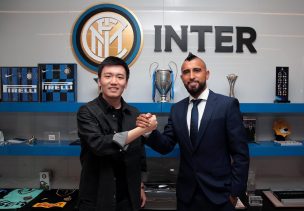 Volante del Inter de Milán alabó la llegada de Arturo Vidal: 