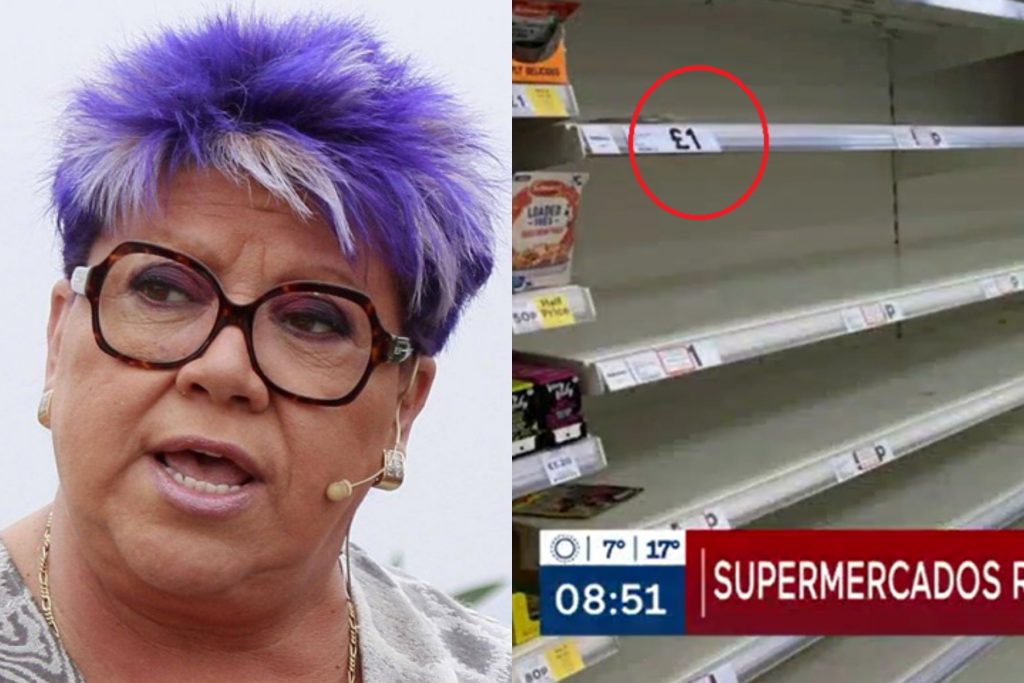 “¡Es gravísimo!”: Patricia Maldonado critica duramente error de “Mucho Gusto” tras visualizar imagen de supermercado “desabastecido” correspondiente a otro país