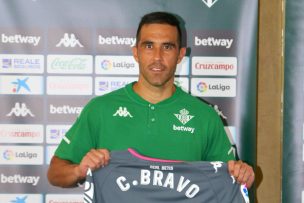 Claudio Bravo argumentó las razones que lo hicieron fichar en el Real Betis de Manuel Pellegrini