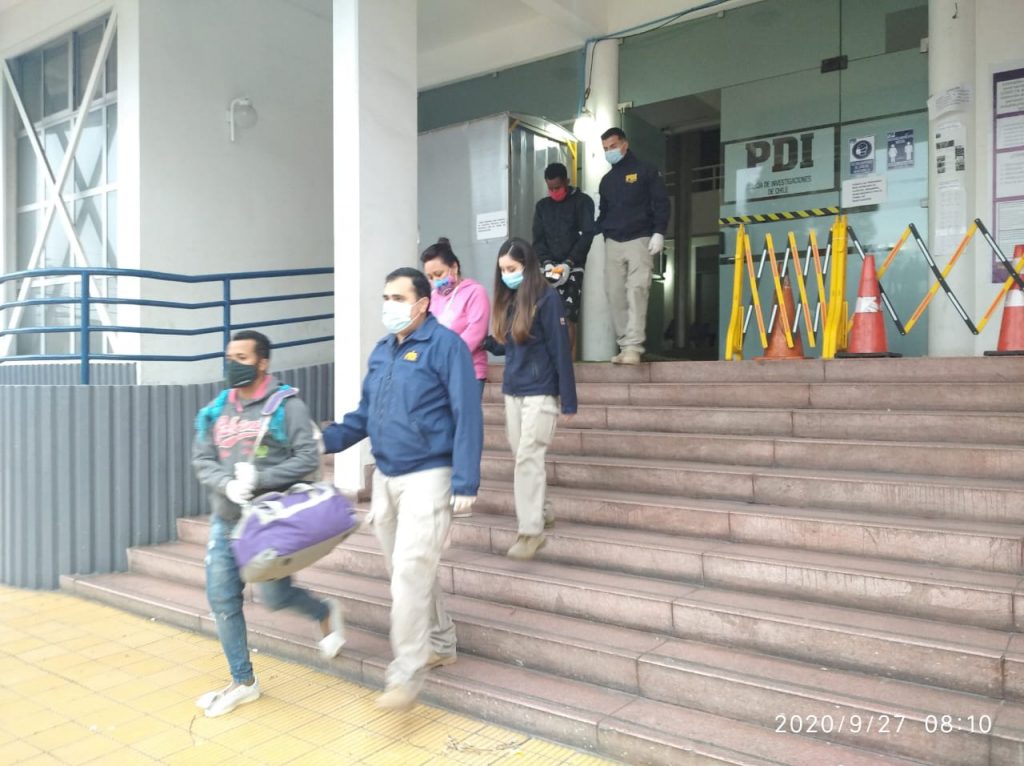 PDI detuvo a tres personas que intentaron fugarse de residencia sanitaria en Arica