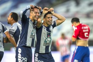 VIDEO | Víctor Dávila ratificó su buen momento en México y anotó un triplete en victoria del Pachuca